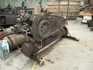 Large Three Phase Workshop Compressor