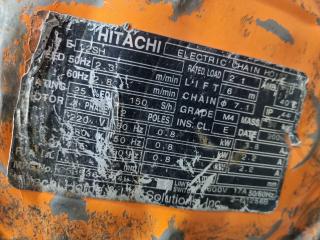 Hitachi 2-Ton Electric Chain Hoist