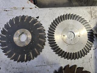 Assorted Blade Milling Cutters 