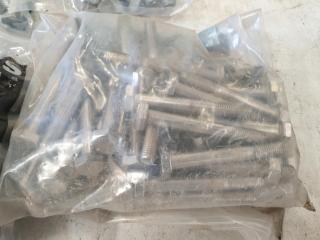 Large Lot of Bolts and Nuts