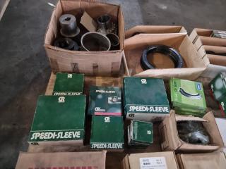 Large Assortment of Sleeves, Bushings, and Seals