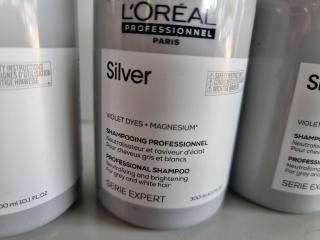 4 Loreal Professional  Silver Shampoos 