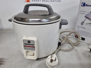 Water Kettle, Rice Cooker, Mixer, Toaster Kitchen Appliances
