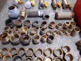 Tray of Assorted Pipe Fittings
