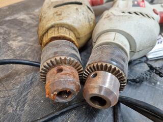 2x Icon Corded Impact Drills