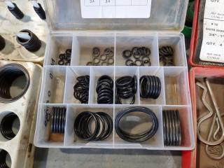 O Rings, R Clips , Copper Ring Sealing Washers,  Hose Clamps