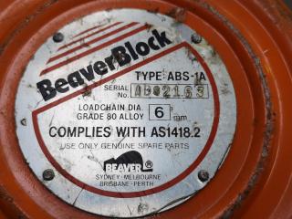 1-Ton Chain Hoist by Beaver Block