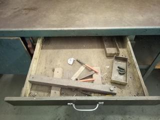 Steel Workbench with Vice