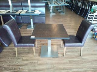 Cafe Table and Two Chairs