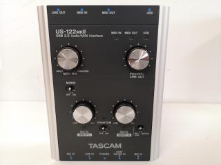 Tascam US-122mkII USB 2.0 Audio/MIDI Interface