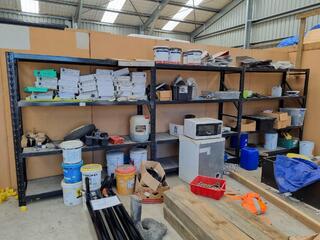 Steel Medium Duty Workshop Storage Racking Assembly