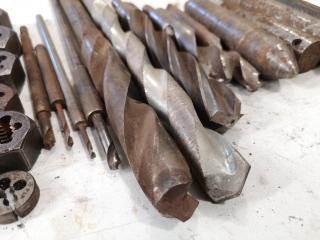 Assorted Mill Drill Bits, Tap & Die Units, Boring Bars & More