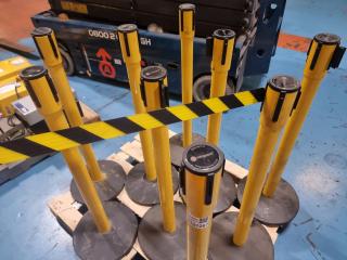 9 Safety Barrier Bollards by Vanguard