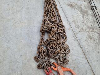 2-Leg Lifting Chain Assembly, 5350kg Max Capacity