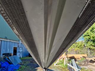 7x 6-Metre Coloured Steel Roof Ridge Caping Lengths
