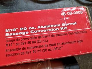 Milwaukee M12 20oz Aluminium Barrel Sausage Conversion Kit