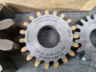 4 x Gear Shaper Cutters