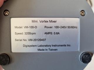 2x Laboratory Mini Vortex Mixers VM-100-O, Faulty