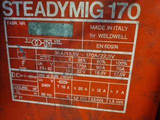 Weldwell Steady MIG 170 Welder