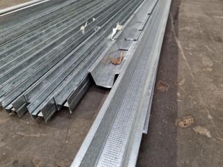 Assorted Galvanised & Aluminium Framing Lengths