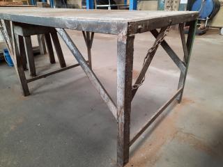 Steel Workshop Table