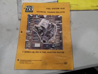 Vintage Ford Australia Mechanic Technical Training Manuals & More