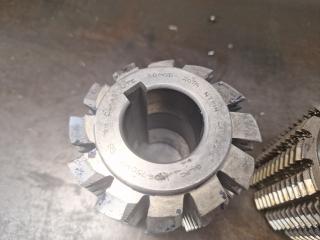 9 x Gear Hobber Cutters