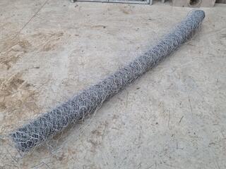 Galvanised Hex Chicken Fence Netting