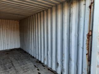 2 x 20FT Shipping Containers and Container Shelter Canopy