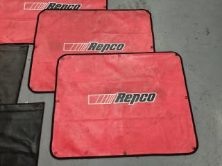 7x Assorted Magnetic Fender Protection Mats