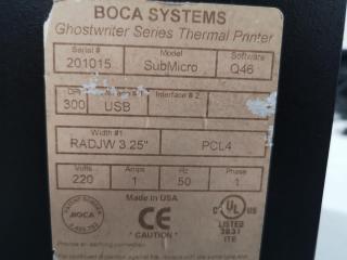 Boca Ghostwriter SubMicro USB Thermal Ticket Printer