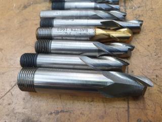 Large Lot of Small Mill Cutters