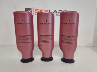 3 Pureology Professional Smooth Perfection Conditioners 