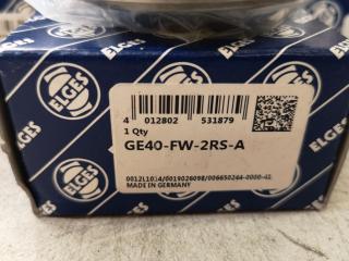 4x Elges Spherical Plain Bearings type GE40-FW-2RS-A