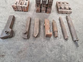 Assortment of CNC Chuck Jaws and Cutters
