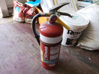 3x Dry Powder Fire Extinguishers