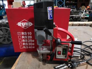 Ruko RS10 Magnetic Stand Drilling Machine w/ Case