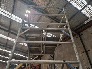 Oldfields Aluminium Scaffolding Tower  - 1.9m Long x 3.9m High