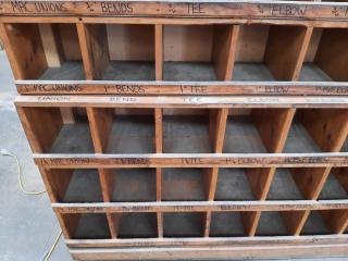 Vintage Timber Industrial Shelving