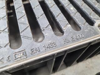 Assorted Outdoor Drainage Gutter Assemblies