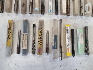 Large Assortment of 23 HSS Pipe Tapers