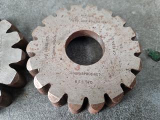 3 x Gear Shaper Cutters