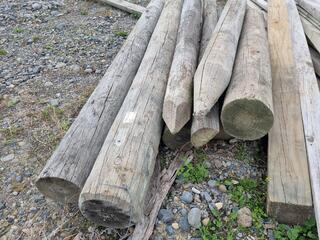 Assorted Treated Timber Boards & Frencing Posts