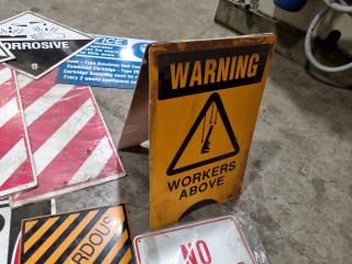 Assorted Industrial Indoor & Outdoor Safety Signage
