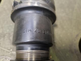 BT40 Type Tool Holder ETM 40 ER 32x100