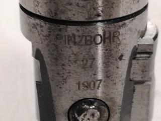 Pinzbohr Mill Tool Holder type BT 340 32 130 w/ Attachments