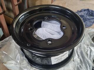 2x 285mm Diameter, 250mm wide Trailer Wheels