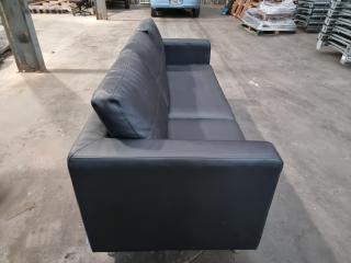 Black 3 Seater Couch