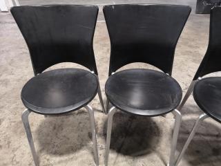 4x Stacking Chairs