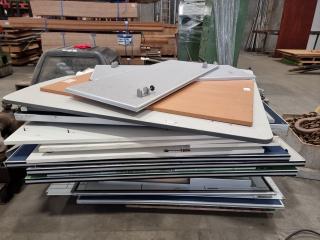 Large Assortment of Dismantled Office Furniture